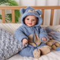 thumbnail image 1 of Muñeco BABESIDE Realistic Boy, 43 cm, realista, recién nacido con ropa, 1 of 8