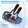 thumbnail image 2 of JOINFREE Baby Unisex Water Shoes Wide Breathable Flexible Swim Shoes, Blue, 0-6 M Infant, 2 of 7