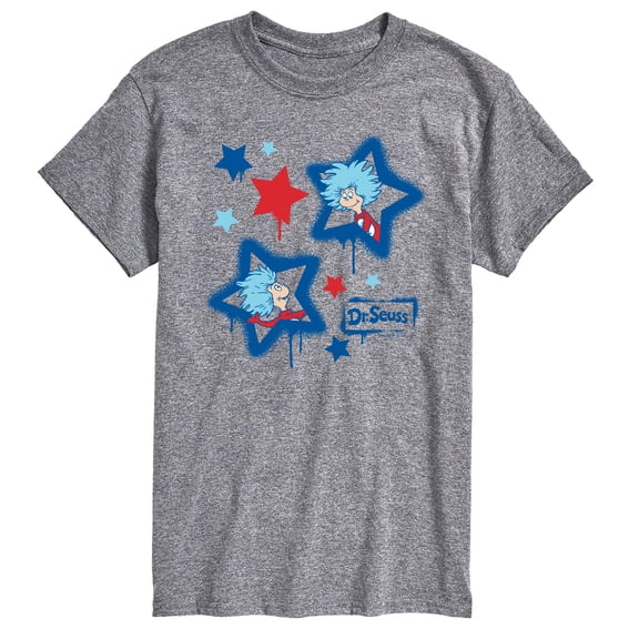 Dr. Seuss - Americana Things Streetwear - Men's Short Sleeve Graphic T-Shirt