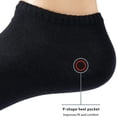 thumbnail image 5 of 10 pares de calcetines tobilleros de algodón ajustados, transpirables y gruesos y acolchados para hombres y mujeres, 5 of 5