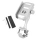 thumbnail image 2 of Soporte para teléfono de motocicleta, soporte para teléfono de motocicleta, soporte de teléfono de aluminio para scooter eléctrico, soporte para teléfono de bicicleta, funcionalidad inteligente, 2 of 9