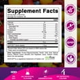 thumbnail image 2 of Vitamatic Prebiotic Fiber Gummies for Adults, 7G Extra Strength, Zero Sugar Added, 240 Pectin Based Gummies, Digestive Health & Regularity Support, 2 of 10