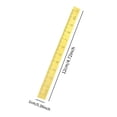 thumbnail image 2 of Bunblic Paperweight Ruler Practical Tool Brass Ruler Paper Weight Measuring Instrument with Sophisticated And Decorative Finish Suitable for The 12cmx1cm, 2 of 8