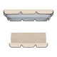 thumbnail image 2 of Juego de cubierta de repuesto para columpio de patio al aire libre, accesorio para días lluviosos y soleados. Beige, 2 of 8