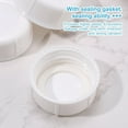 thumbnail image 3 of MODANU 12Pcs Narrow Baby Bottle Caps for Dr Brown, Medela, Ameda, BPA-Free, Leakproof, Reusable, Dishwasher Safe (White), 3 of 6