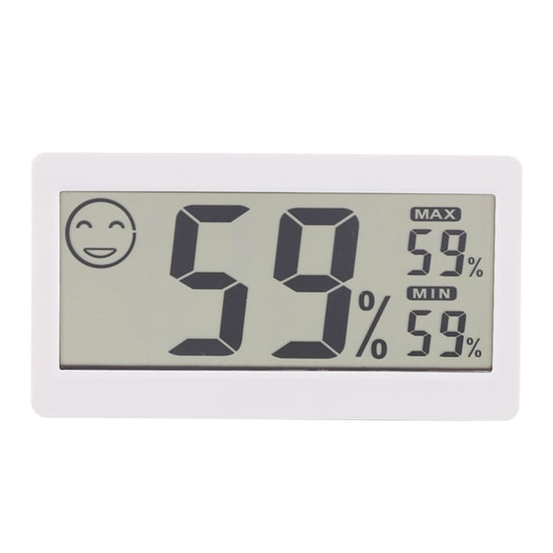 Termómetro digital NikouMX interior Higrómetro Monitor de humedad Durabilidad extendida