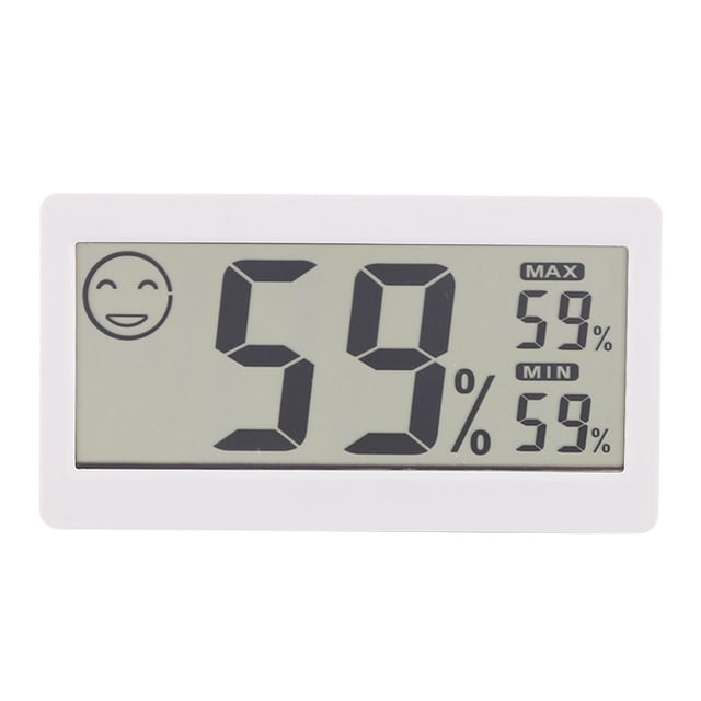 Termómetro digital NikouMX interior Higrómetro Monitor de humedad Durabilidad extendida