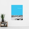 thumbnail image 2 of Portobello Edinburgh Scotland Scottish Landmark Sky Blue Art Print, 2 of 3
