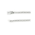 thumbnail image 2 of INSPIRE CHIC Women's Metal Chain Belts Waist Chains Belts for Dresses Jeans Decorated Belt 52.4" Silver Square Buckle, 2 of 5