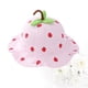 thumbnail image 5 of Sombrero transpirable para el sol, para exteriores, con protección UV, de verano, estilo pescador, con diseño de fresa, para playa, para bebé (rosa), 5 of 6