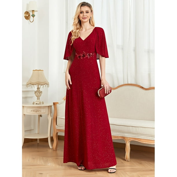Bat sleeve cheap maxi dress
