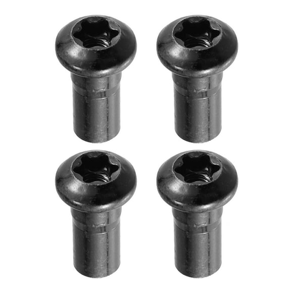 Unique Bargains Door Hinge Nuts Anti Rust Hinge Lock Bolts Door Hinge Bushing for Jeep Wrangler 2018 2019 2020 2021 for Jeep Gladiator 2020 2021 Black Set of 4
