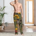 thumbnail image 2 of Fotbe Humming Bird Pantalones de Pijama para Hombre, Pantalones de Dormir, Pantalones de Casa con Cintura Ajustable y Bolsillos-X-Large, 2 of 6