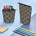 thumbnail image 5 of Lsque Flower Butterfly Pattern Telescopic Pencil Bag Pen Holder Stationery Case, Stand-up Retractable Transformer Bag Organizer, 5 of 6
