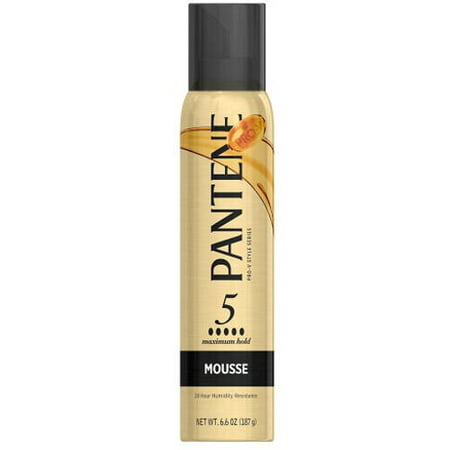 Pantene Pro-V Maximum Hold Mousse 6.6 oz (Best Mousse For Frizzy Hair)