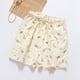 thumbnail image 2 of Pantalones cortos florales para dormir para mujer, ropa de dormir bonita de estilo coreano, ropa de casa, ropa de habitación de cintura elástica, verano, nuevo, 2 of 4