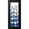 thumbnail image 2 of Koetsier, Albert 9x18 Black Modern Framed Museum Art Print Titled - Sapphire Blooms On White 1, 2 of 5