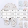thumbnail image 4 of KPOPLK Baby Boy's Pajama with Bamboo Viscose Jumpsuit Romper Button Down Toddler Boy Sleeper Sleepwear Size 3-6, 4 of 5