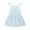 Light blue, variant on Utoimkio Toddler Baby Girls Summer Dress Clothes Floral Ruffle Strap Dress Backless Princess Sundress Playwear Outfits for Girls