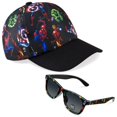 thumbnail image 1 of Set de gorra de béisbol y gafas de sol Marvel Spiderman para niños UV400, 1 of 6