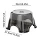 thumbnail image 3 of Stool For Toilet Low Stepping Stool With Nonslip Base Enhanced Stability For Bathroom Use Elegant For Adults For Living Room And Shower, 3 of 6