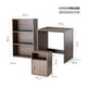 thumbnail image 5 of Set Escritorio, Librero y Archivero de Madera Kingshouse Moderno Multifuncional Muebles Organizador beige, 5 of 8