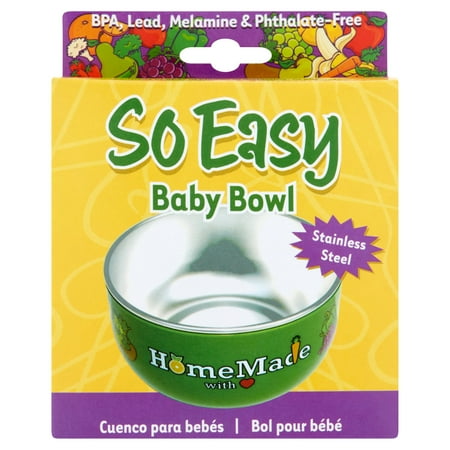 So Easy Stainless Steel Baby Bowl