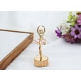 thumbnail image 3 of Matashi 24K Gold Plated Ballet Dancer Wind-Up Music Box with Pink Crystals – Plays “Memory” – Elegant Tabletop Ornament Décor Gift for Women & Girls, 3 of 4