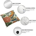 thumbnail image 4 of QZHH  Chinoiserie Pillow Covers Set of 2,Blue and White Pillow Covers Outdoor Decorative Pillow Covers for Couch Bed Sofa Cushion Farmhouse Pillowcases, 4 of 6