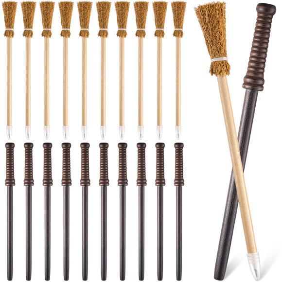 Lápices de varita china y escoba de bruja de Party Supplies, 10 unidades