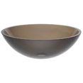 thumbnail image 1 of Kraus GV-103-14 Brown Clear 14 inch Glass sink, 1 of 5