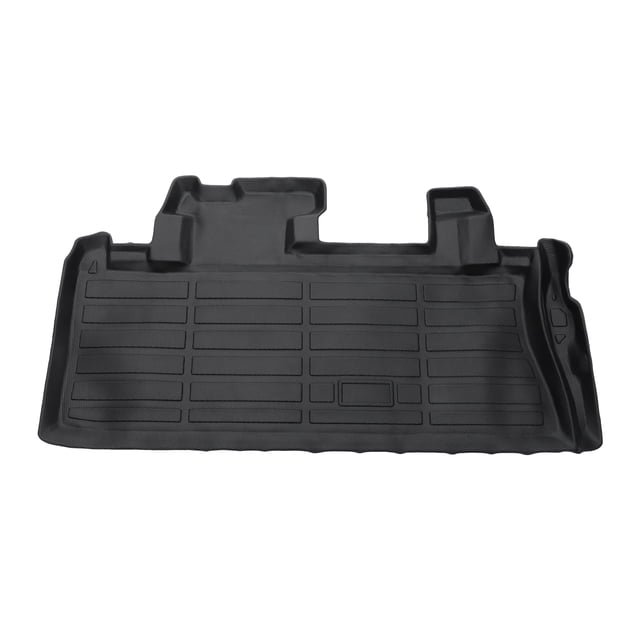 Unique Bargains Cargo Liner Trunk Mat Trunk Cargo Luggage Boot Tray Mat for Toyota Sienna 2021-2024 Black TPE 1 Pc Flat Face Rectangular Grid Pattern Rear Anti-Slip