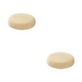 thumbnail image 4 of ZheElen Grippers Backing Stool Cushions – Stay In Place For Added Polyester Round Cushion Seat Covers Mild Waterproofing beige 2Set, 4 of 6