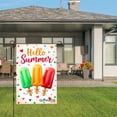 thumbnail image 3 of Amhnf Hello Summer Popsicle Garden Flag For Home Outdoor Garden Yard Decor 12x18 inch, 3 of 5