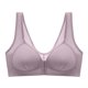 thumbnail image 1 of Gibobby Brasier Deportivo Para Mujer Sujetador deportivo transpirable con botones deompleta para mujer sin sujetador de anillo de(Gris,46), 1 of 3