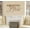 Brown, variant on Decal ~ AMAZING Grace, How Sweet the Sound : Wall Decal 21" x 37" Blk