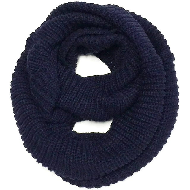 Thick Knitted Winter Warm Infinity Scarf