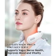 thumbnail image 2 of Vitality Magic Pro 2.0 Neck Massager, Featuring 4 Heated Heads, 6 Modes & 16 Levels, Heat & Posture Correction, Promotes Muscle Relaxation, 2 of 7