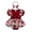 Wine Red Flower, variant on WIBACKER Newborn Baby Girls Summer Clothes Infant Short Sleeve Butterfly Print Romper Dress Headband Outfits