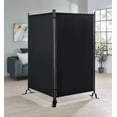 thumbnail image 2 of Proman Products FS17188 Galaxy II Indoor/Outdoor Room Divider (2-Panels, 36" w / panel), Water Repellent Fabric, Metal Frame, 74.25" W x 12" D x 71" H, Gray, 2 of 7