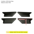 thumbnail image 2 of Motor Genic 4PCS Real Carbon Fiber Inner Door Handle Bowl Cover Trim For VW Arteon 2019, 2 of 8