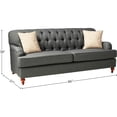 thumbnail image 3 of ACME Alianza Sofa with 2 Pillows in Multiple Colors, 3 of 5