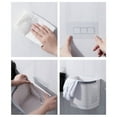 thumbnail image 5 of Movable Household Laundry Basket Bathroom Clothes Storage Basket Multifunctional, 5 of 11
