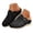 Black, variant on Dakaela Mules for Women Comfortable Slip on Closed Toe Clogs Memory Foam Wedge Slides Summer Casual Wprk Walking Platform Sandals Black 6