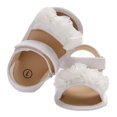 thumbnail image 1 of Bébé Filles Anti-Dérapant Fleurs Chaussures Première Marcheur Chaussures Robe de Soirée Plat, 1 of 4