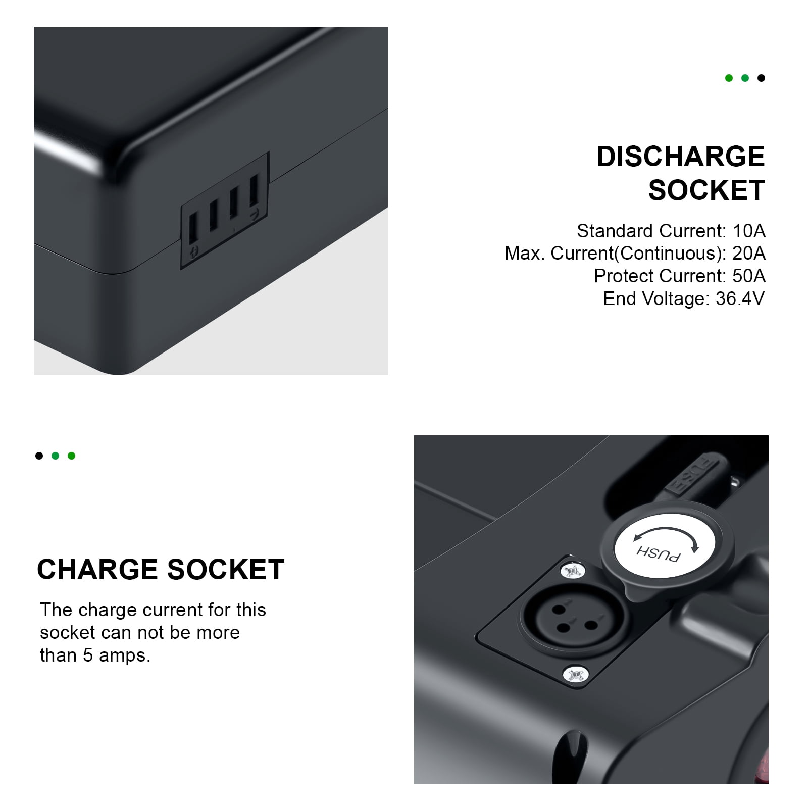 YOSE POWER Ebike Battery 48V 13Ah Battery for PEDEGO Electric Bicycle Pgoebikes Lithium Batteries Replacement Electric Bike Ebike Replacement Battery