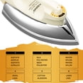 thumbnail image 2 of Espejo portátil ligero de acero inoxidable Dry Iron WASING de 700 W, 2 of 3