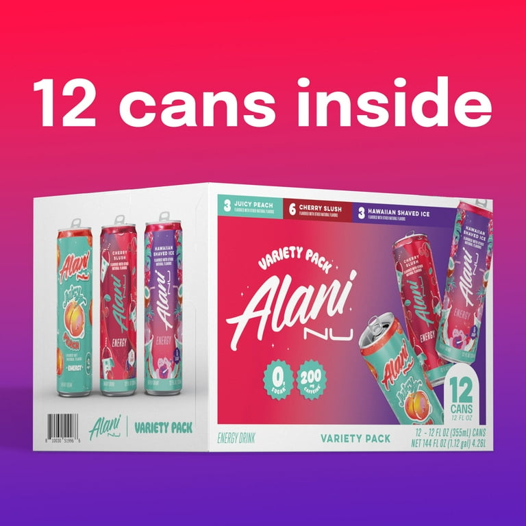 Alani Nu Sugar Free Energy Drink Variety Pack, 12 fl oz, 12 Pack photo 7