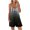 Black jumpsuits women dressy, variant on Wycnly Jumpsuits for Women Dressy Beach Casual Loose Swing Spaghetti Strap Pocket Short Jumpsuits Overalls Summer V-Neck Sleeveless Sunflower Print Mini Trendy Rompers Black l