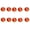Orange1, variant on 10Pcs Dazzling Alloy Buttons Multipurpose Sewing Buttons For Garments Jackets Coat Shirt Clothing Dressmaking Decoration
